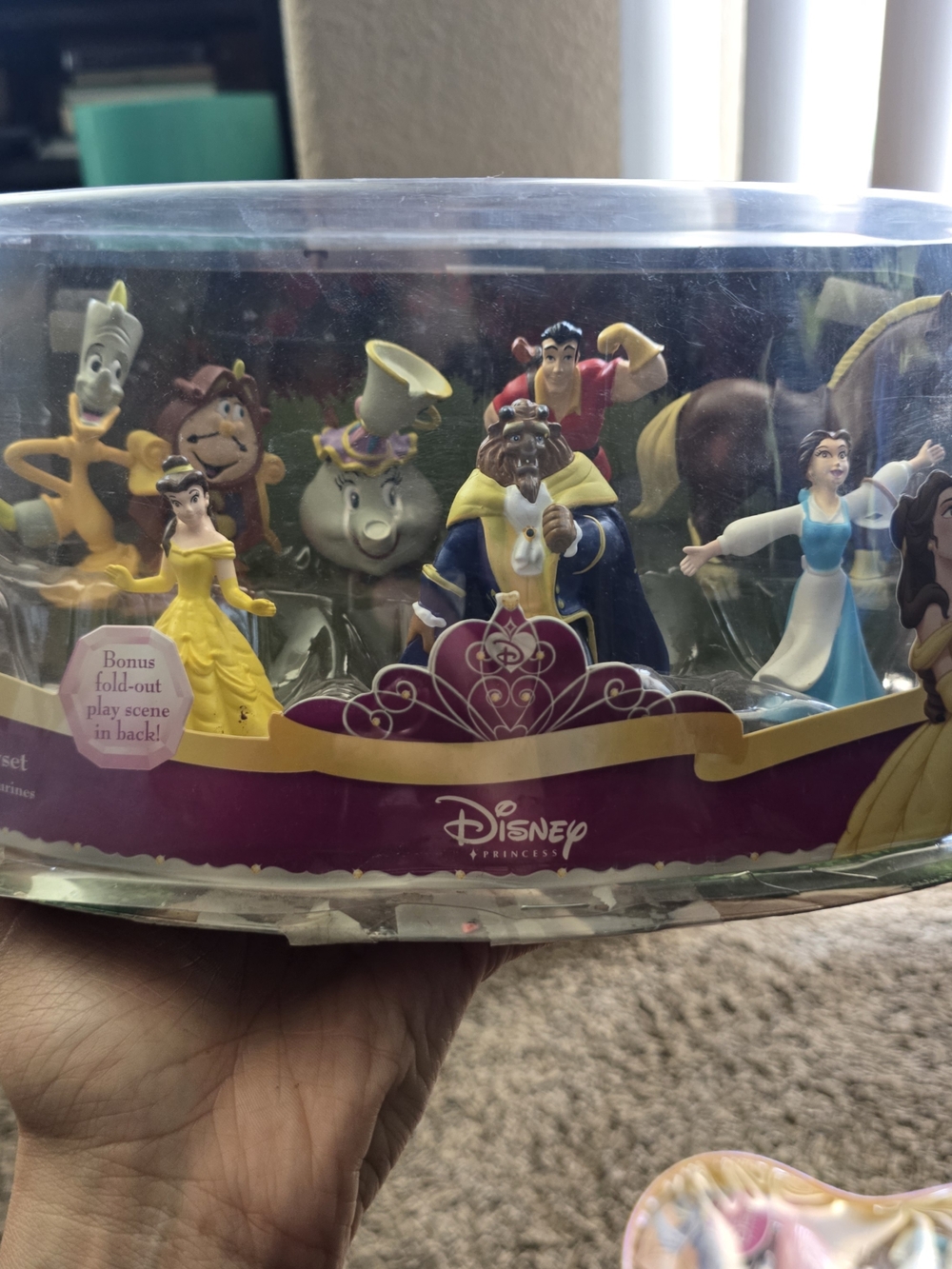 Disney Beauty And The Beast Figurine Playset